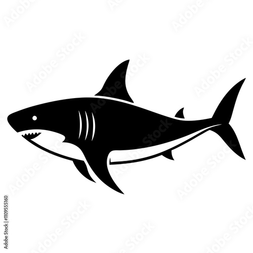 illustration of a shark