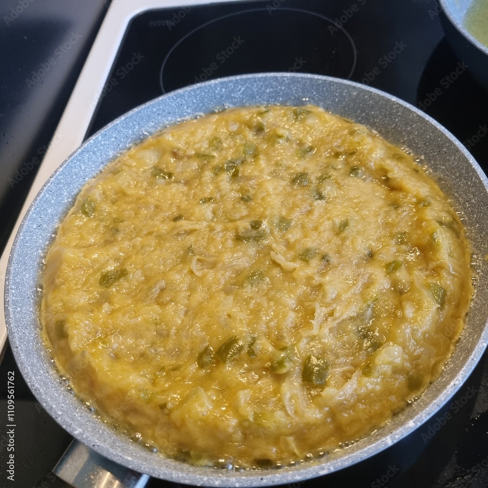 Tortilla in the oven Tortilla in the oven