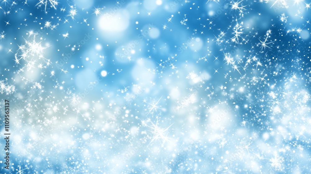 Light blue sparkling background Light blue sparkling background