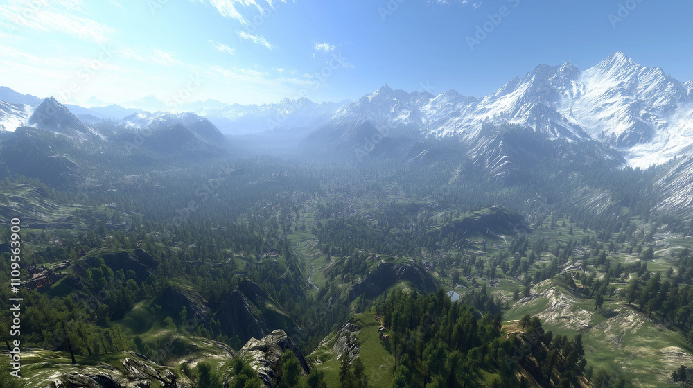 Fototapeta premium The Mountains