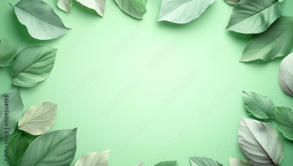 Fototapeta premium Soft pastel environmental background with copy space