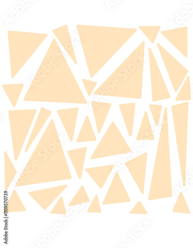 Trendy abstract print with floral and geometric elements. Suitable for social media posts, mobile apps, banner design and online advertising.