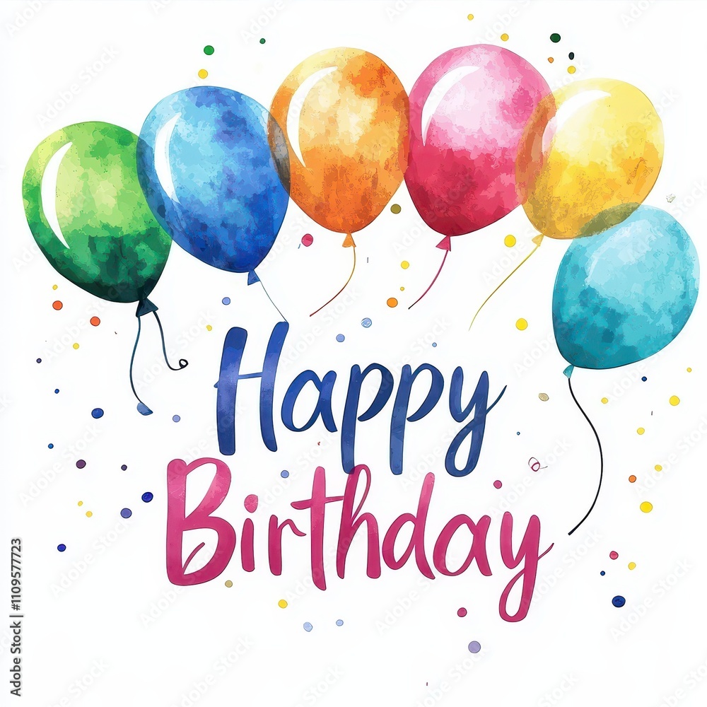 Watercolor Card with Watercolor Card with