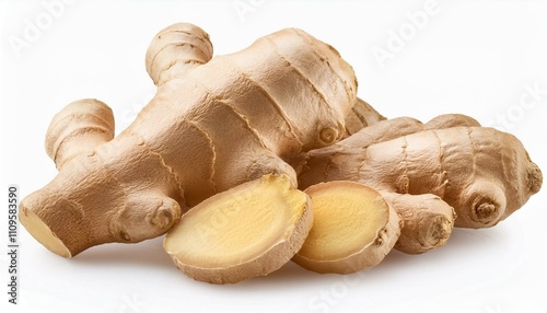 ginger isolated photo