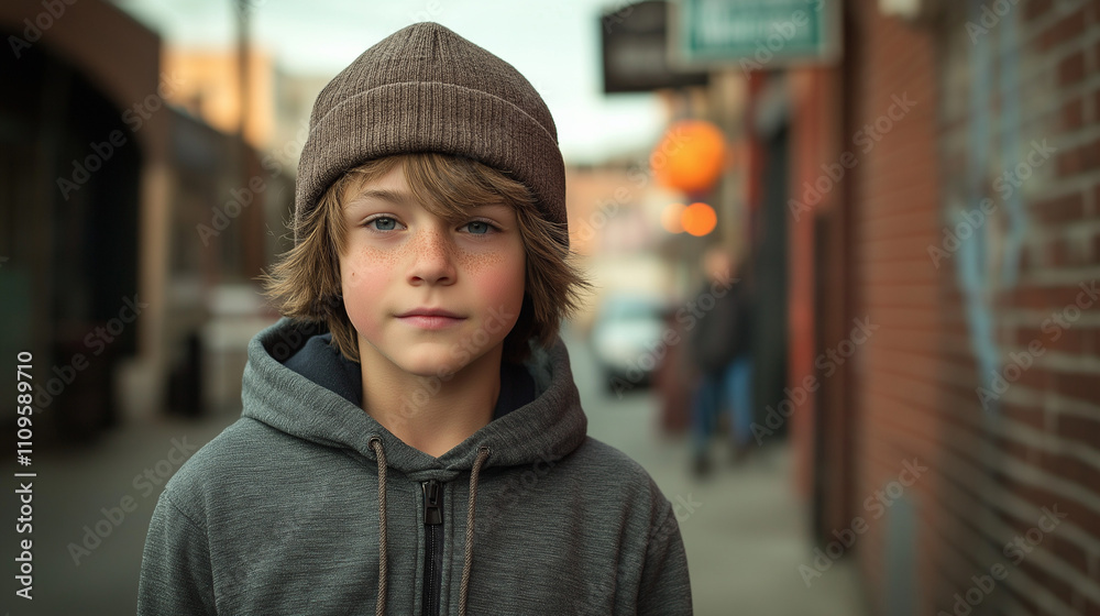 Fototapeta premium A Boy