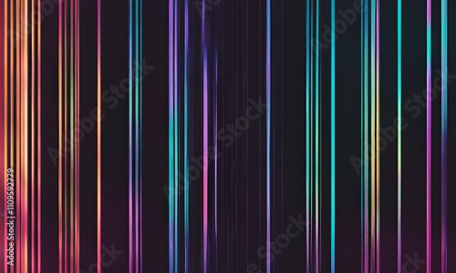 Retro VHS Lines with light distortions and glitches