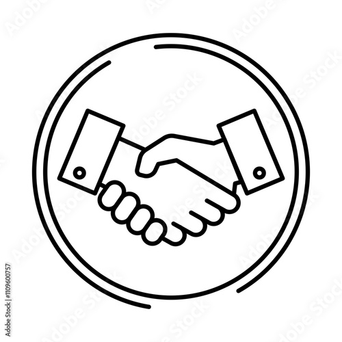 Accountability – Handshake Representing Responsibility and Trust