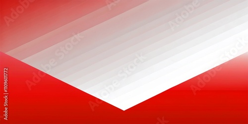 Wallpaper Mural Red and white color waves abstract background design wallpaper Torontodigital.ca