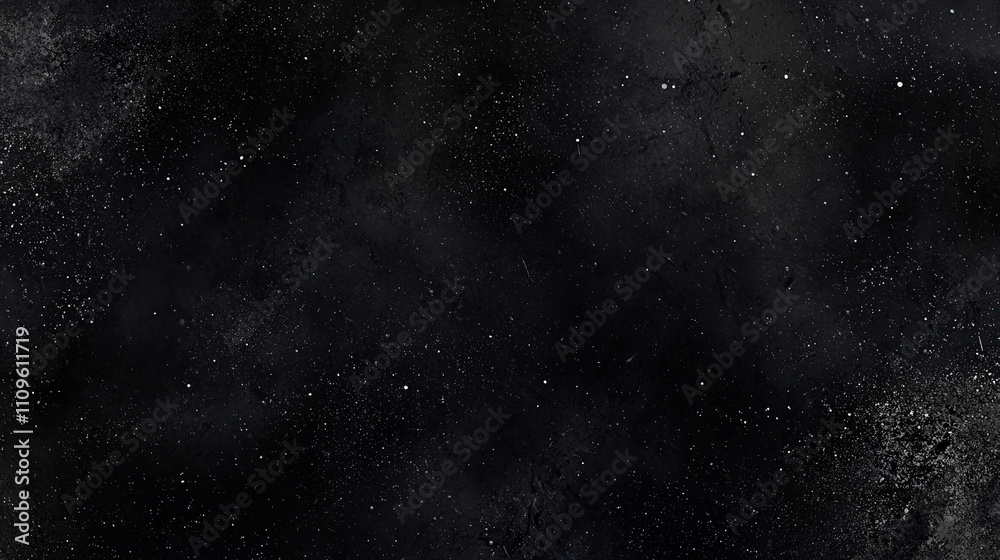 Obraz premium Vibrant Abstract Starry Night Sky with Nebula and Galaxy Elements