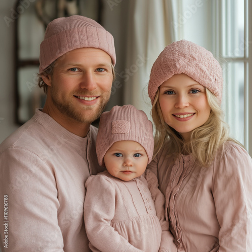 Family Of Four Isolated