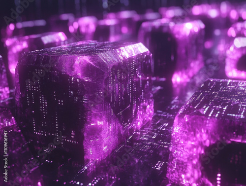 Futuristic Abstract Composi...