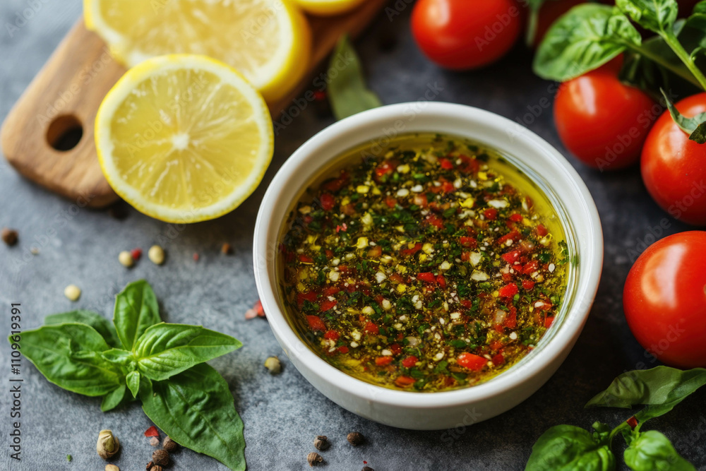 Salad Dressing Isolated