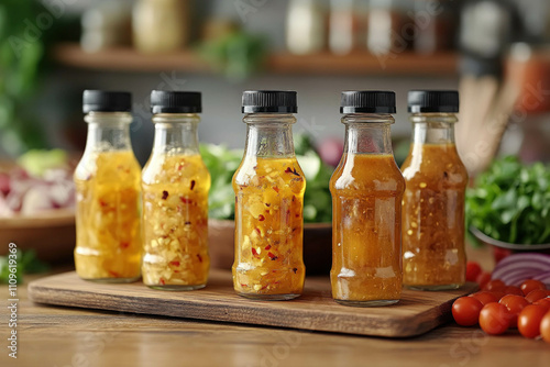 Salad Dressing Bottle