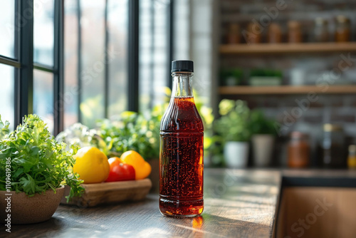 Salad Dressing Bottle
