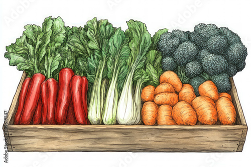 Salad Sketch
