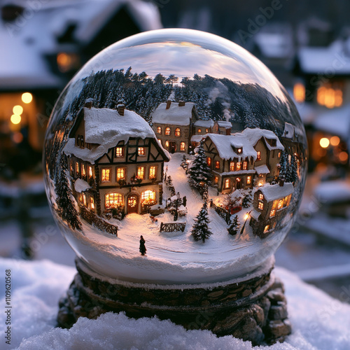 Transparent Glass Globe Dep...