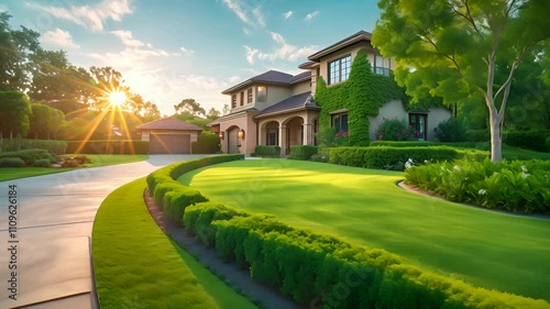 The beauty of the American dream house