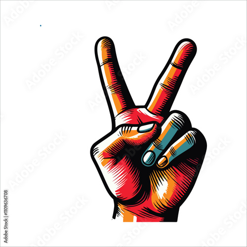 BEST HAND VECTOR  COLORFUL & SILHOUTTE