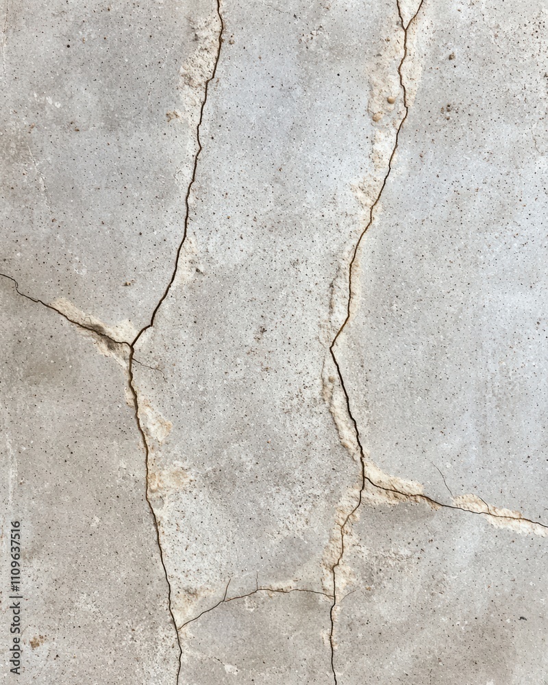 Obraz premium Cracked concrete surface texture background
