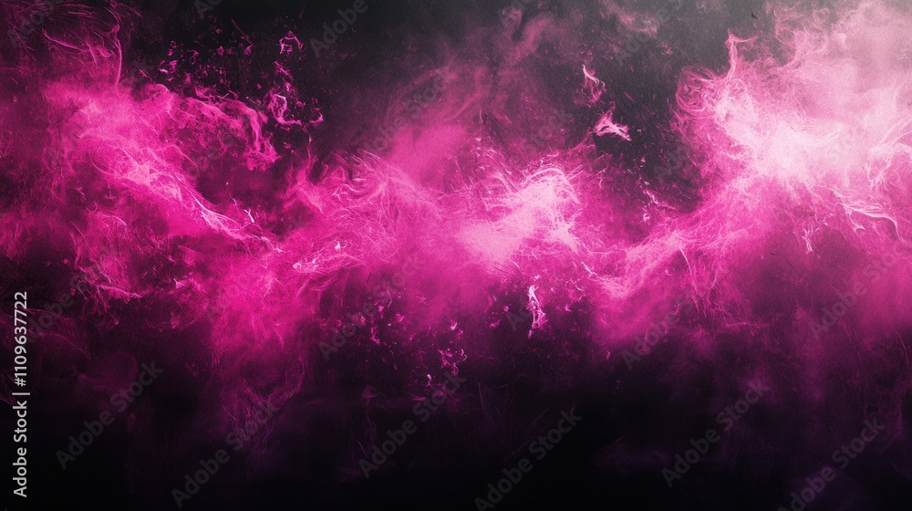 Obraz premium Galactic Nebula Fantasy Sky Background with Stars and Cosmic Dust Texture