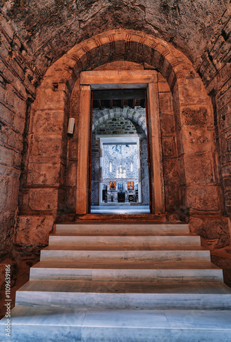 Interior Archway Leading to Byzantine Altar photo