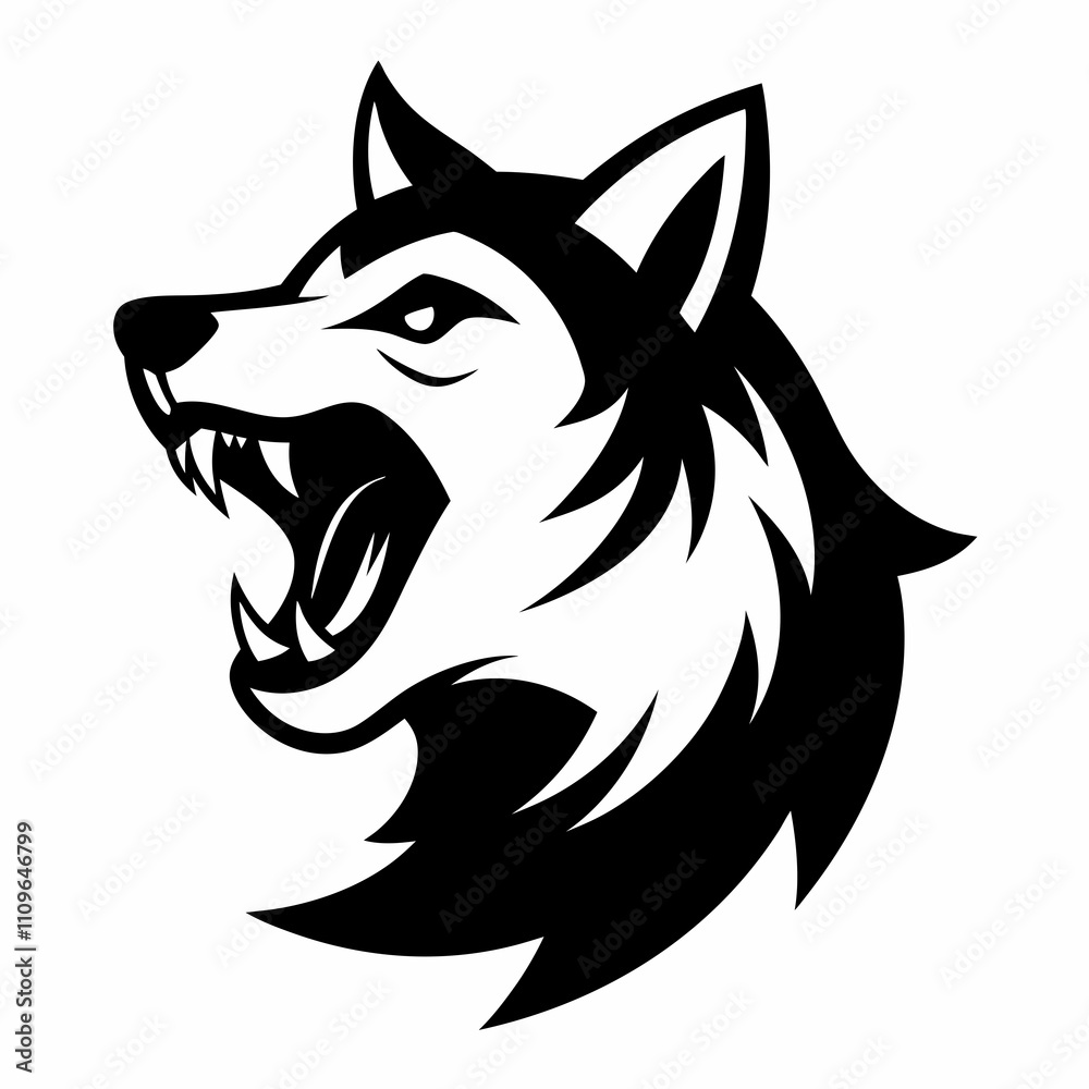 Shouting Dog Logo Shouting Dog Logo