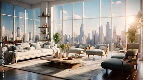 Virtual Apartment Tour: A Modern City Living Space