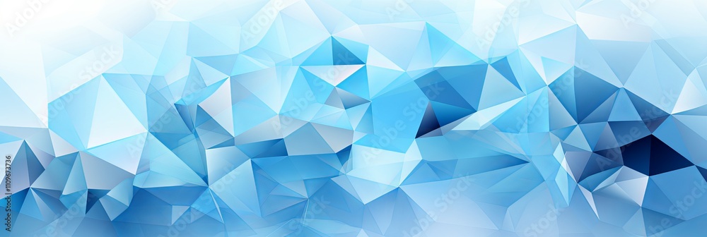 Creative geometric patterns blending cool blue tones in abstract art design. Generative AI Creative geometric patterns blending cool blue tones in abstract art design. Generative AI