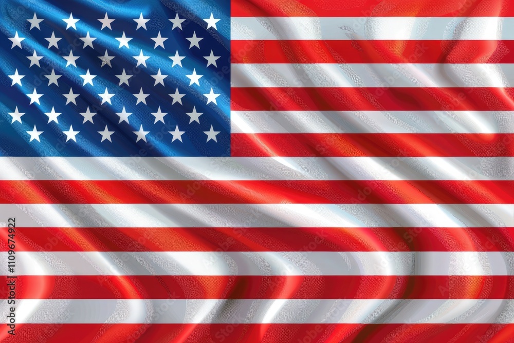 American flag for Memorial Day or 4th of July American flag for Memorial Day or 4th of July