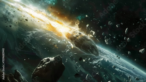 Rogue Comet Crisis: Scientists must stop a rogue comet on a collision course with Earth.