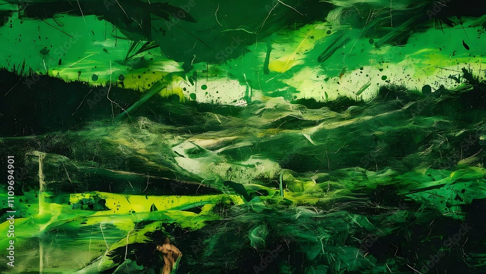 Abstract grunge background of green color Abstract grunge background of green color