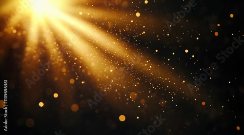 Flare light, effects sunlight, lens flare, light leaks, warm sun rays light effects, overlays or golden flare isolated on black background. effect, sunlight, ray, glow, bright, shine, sun