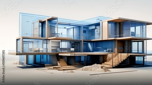The Modern Glass and Wood House of the Future