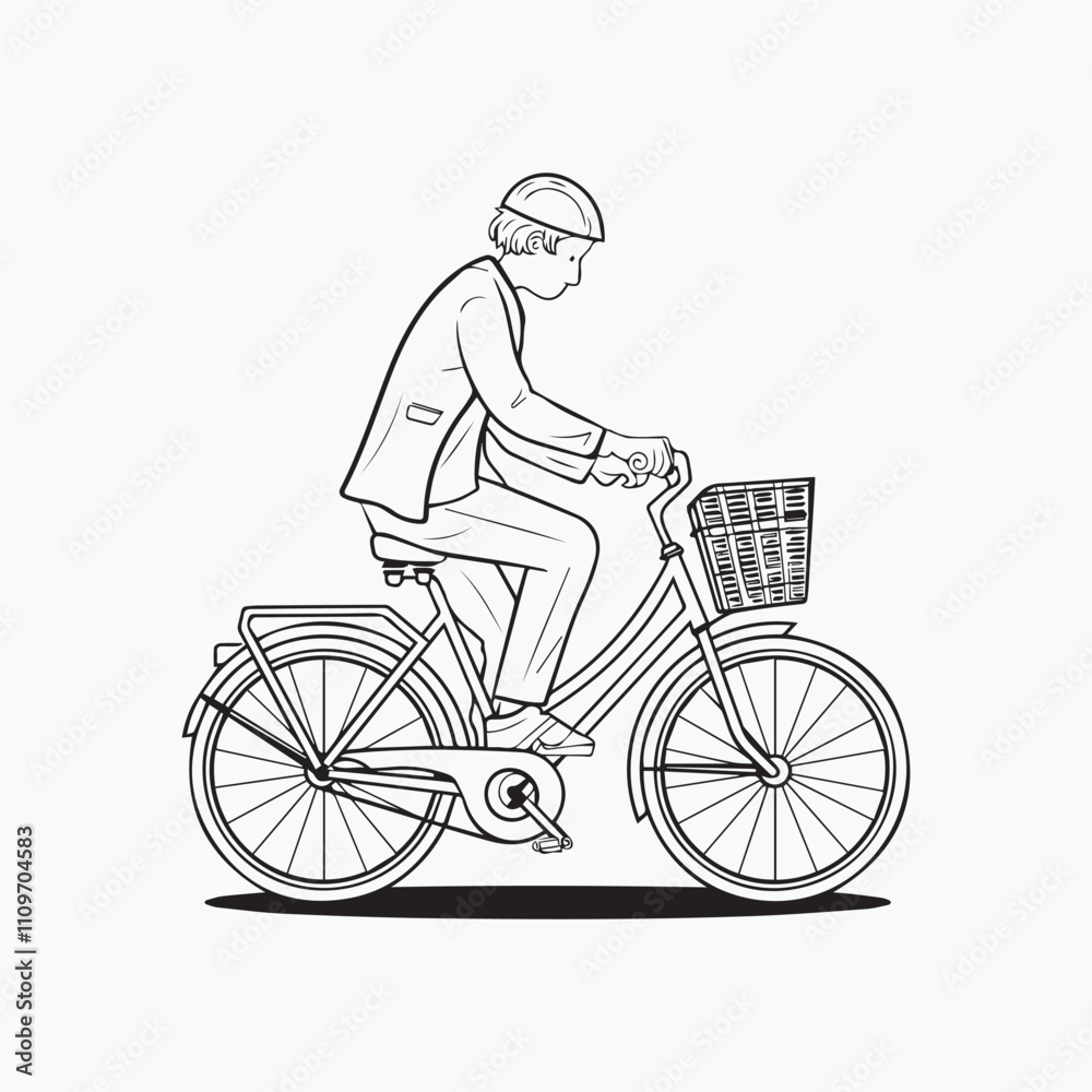 Bicycle icon vector isolated on white background. Vector illustration. Bicycle icon vector isolated on white background. Vector illustration.