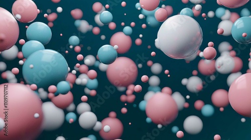 Colorful Balloon Decoration for Christmas and Birthday Celebrations Vector Illustration