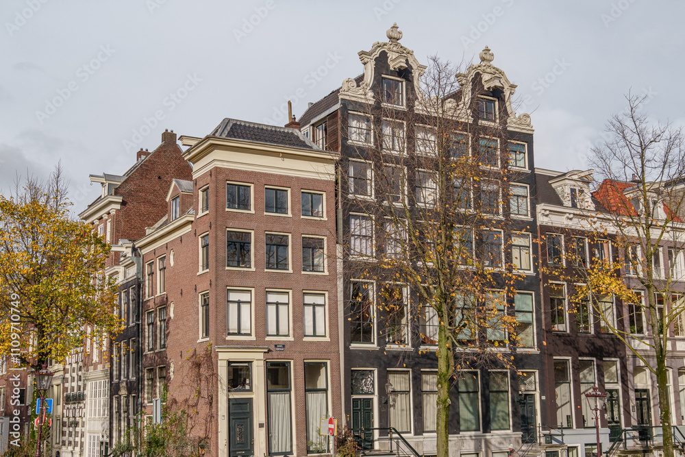 Fototapeta premium Die Stadt Amsterdam in Holland
