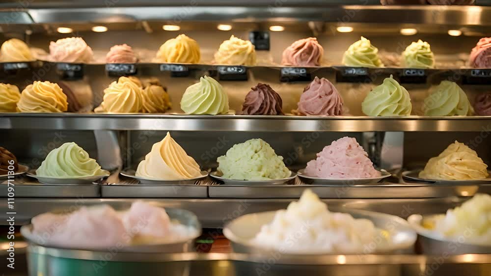 Showcase of Various Flavors of Buttercream Frosting
