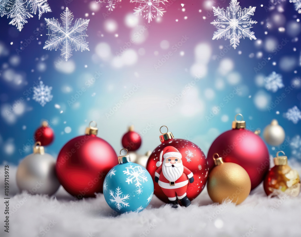 Pine tree and decorations for Christmas, Christmas and gifts