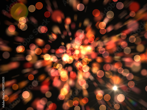 Bokeh as background