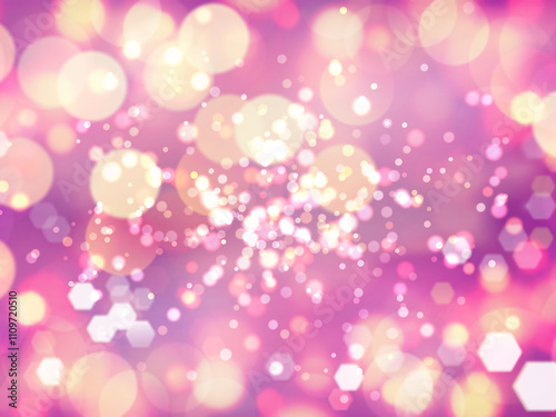 Bokeh as background
