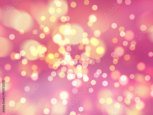 Bokeh as background