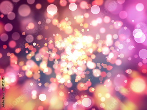 Bokeh as background