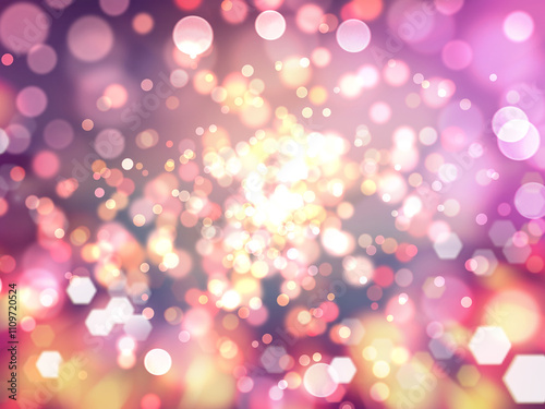 Bokeh as background