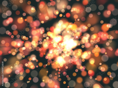 Bokeh as background
