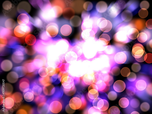Bokeh as background
