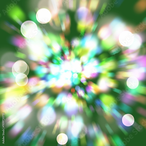 Bokeh as background