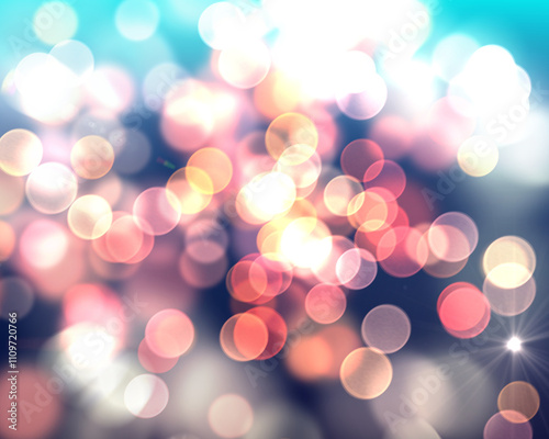 Bokeh as background