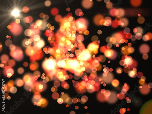 Bokeh as background