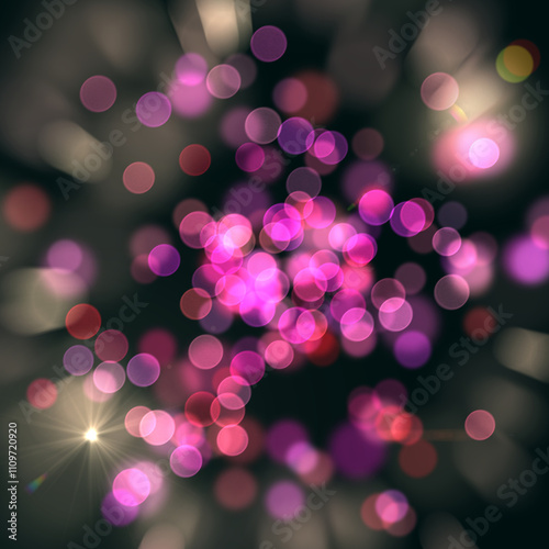 Bokeh as background