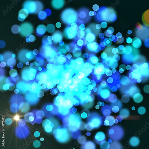 Bokeh as background